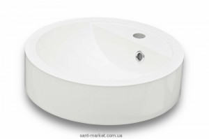 Раковина для ванної накладна Буль-Буль колекція Renata біла 0804101