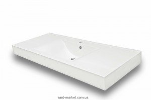 Раковина для ванної накладна Буль-Буль колекція Nadja біла 0212101