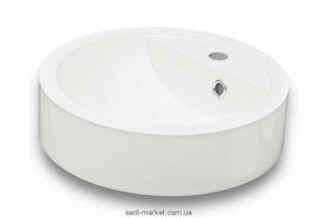 Раковина для ванної накладна Буль-Буль колекція Renata біла 0804101