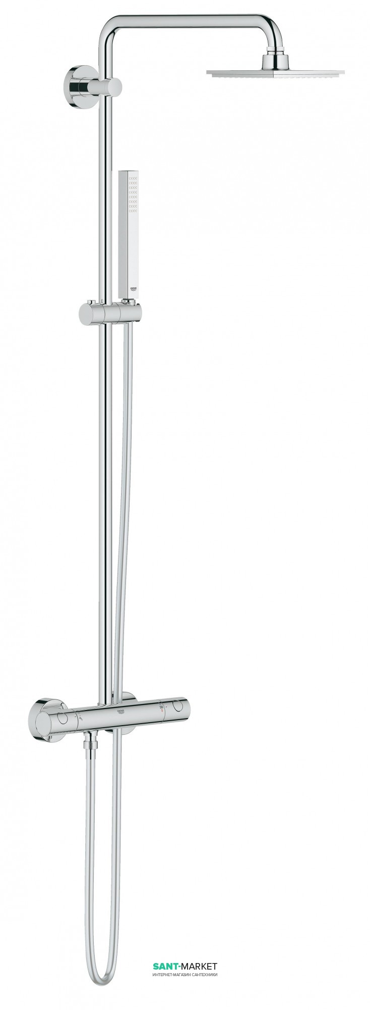 Душовий гарнітур GROHE Euphoria Cubeс термостатом 27932000