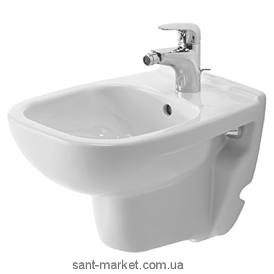 Біде підвісне Duravit колекція D-Code 48х35х40 з переливом 22371500002