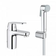 Змішувач для раковини одноважеля з душовим набором Grohe Eurosmart Cosmopolitan хром 23125000