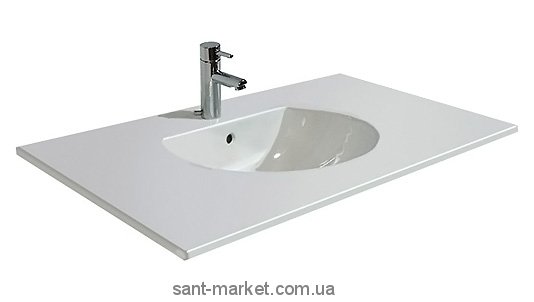 Раковина для ванной на тумбу умывальник-столешница Duravit коллекция Darling New белая 0499100000