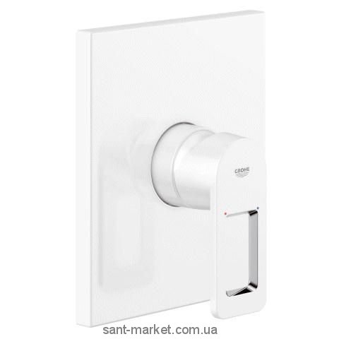 Смеситель для душа встраиваемый Grohe коллекция Quadra белый 19455 LSO