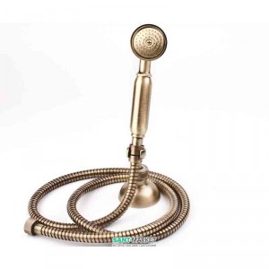 Душовий гарнітур з настінним тримачем EMMEVI колекція Tiffany бронза BR110