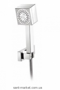 Душевой гарнитур с настенным держателем Emmevi коллекция Niagara хром CR128