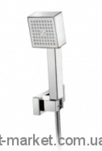 Душевой гарнитур с настенным держателем Emmevi коллекция Niagara хром CR129