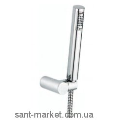 Душевой гарнитур с настенным держателем Emmevi коллекция Piper-Planet хром CR140