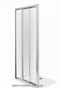 Душевая дверь в нишу Kolo FIRST стеклянная раздвижная на роликах 100х190 ZDRS10222003