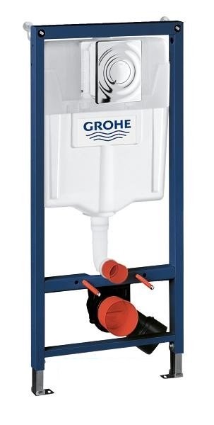 Система инсталляции для подвесного унитаза Grohe Rapid SL 3в1 50х113х23 38728001