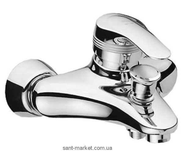 Змішувач одинважільний для ванни з коротким виливом Grohe колекція Chiara хром 33418000