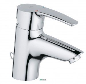 Смеситель для раковины однорычажный Grohe коллекция Eurostyle хром 33559001