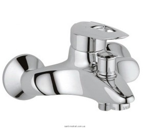 Смеситель однорычажный для ванны с коротким изливом Grohe коллекция Touch хром 32262000