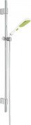 Душевой гарнитур со штангой Grohe коллекция Rainshower Eco хром/белый 27275LS1