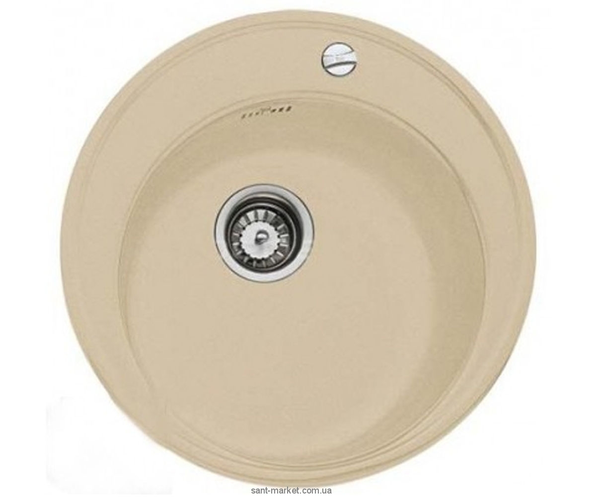 Мойка для кухни круглая TEKA CENTROVAL 45 TG врезная  гранит  бежевая 40143219