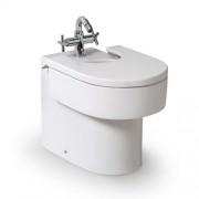 Біде підлогове Roca колекція Happening 56х36х39 з переливом A357564000