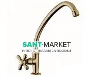 Смеситель для кухни Emmevi Deco Classic одновентильный ретростиль бронза BR12060