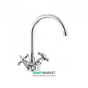Змішувач для кухні Emmevi Deco Classic двухвентильний ретростиль CR12427
