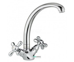 Смеситель для кухни Emmevi Deco Classic двухвентильный хром CR12717