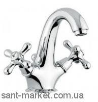 Смеситель для раковины двухвентильный EMMEVI коллекция Deco Classic хром CR12013PTC