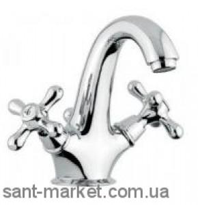 Змішувач для раковини двухвентильний EMMEVI колекція Deco Classic хром CR12013PTC