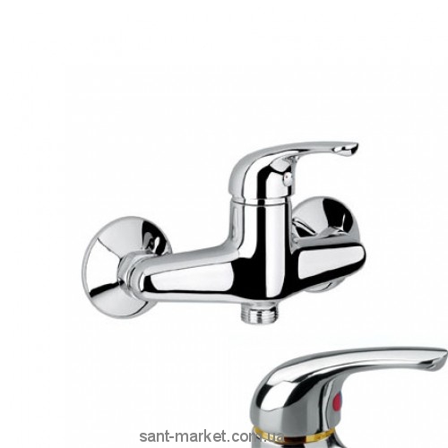 Змішувач для душу настінний змішувач EMMEVI колекція Giglio хром / золото CO8002G