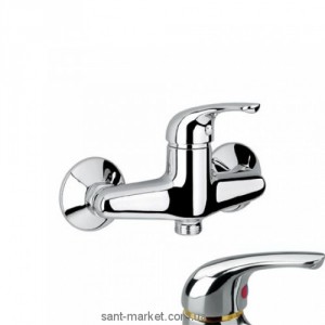 Смеситель для душа настенный однорычажный EMMEVI коллекция Giglio хром/золото CO8002G