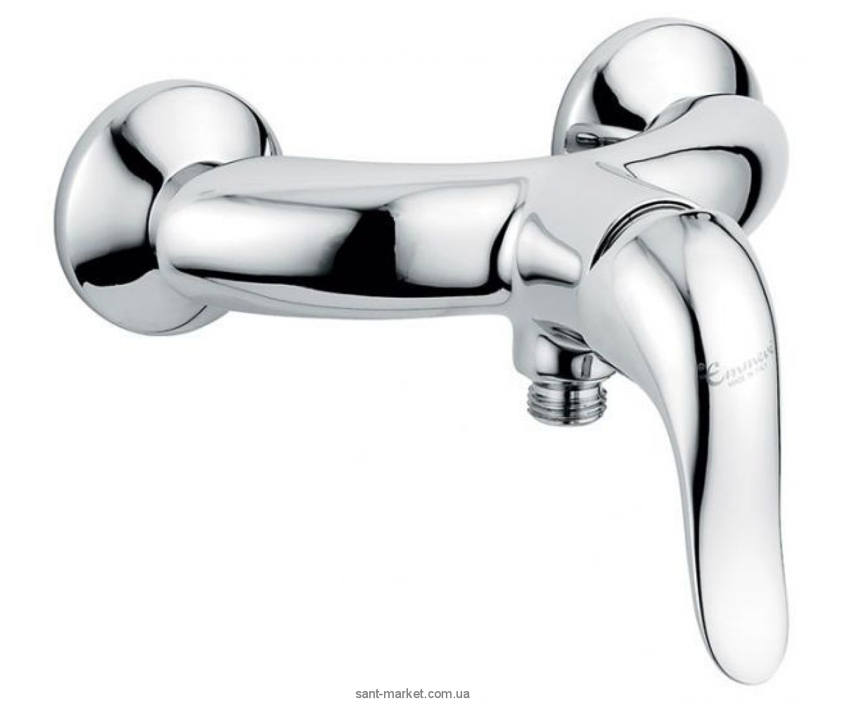 Змішувач для душу настінний змішувач EMMEVI колекція Duka хром CR44002