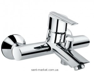 Смеситель однорычажный для ванны с коротким изливом EMMEVI коллекция Elly хром CR41001