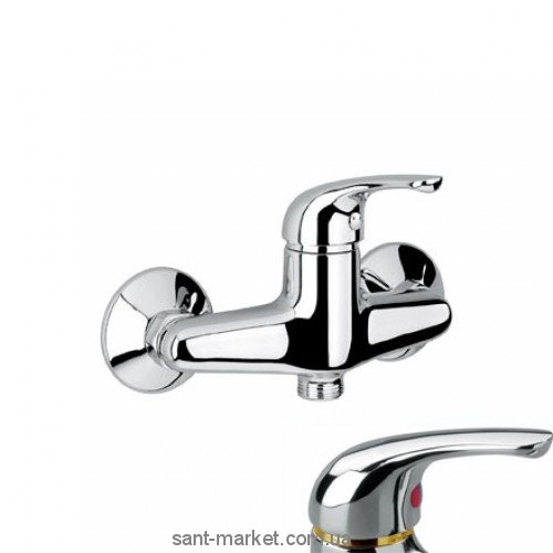 Смеситель для душа настенный однорычажный EMMEVI коллекция Giglio хром/золото CO8002G