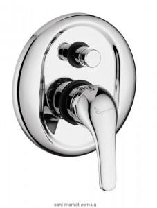 Змішувач прихований (вбудований) EMMEVI колекція Giglio хром CR8019L