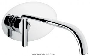 Змішувач для раковини одноважеля настінний EMMEVI колекція Elly хром CR41055