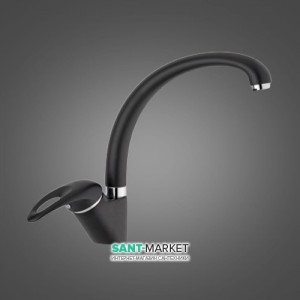 Змішувач для кухні Emmevi Luxor змішувач чорний NEO 7087R