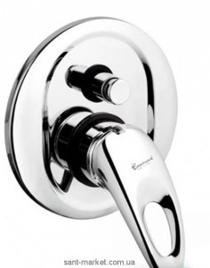 Змішувач прихований (вбудований) EMMEVI колекція Luxor хром CR7019R