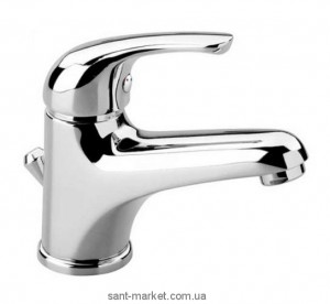 Смеситель для раковины однорычажный с донным клапаном EMMEVI коллекция Giglio хром/золото CO 8003GTC