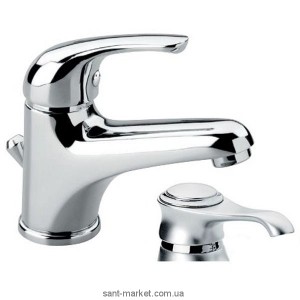 Смеситель для раковины однорычажный с донным клапаном EMMEVI коллекция Giglio сатин SC8003GTC