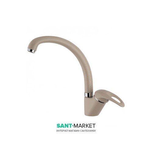 Смеситель для кухни Emmevi Luxor однорычажный бежевый BD 7087