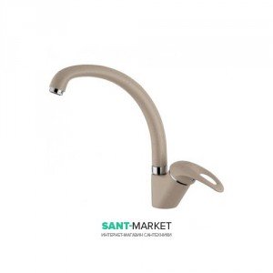 Смеситель для кухни Emmevi Luxor однорычажный бежевый BD 7087