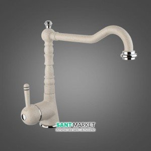 Змішувач для кухні Emmevi Laguna змішувач ретростиль бежевий-хром P 50 40516