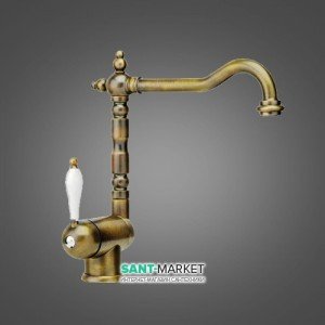 Змішувач для кухні Emmevi Laguna змішувач ретростиль бронза BR40513