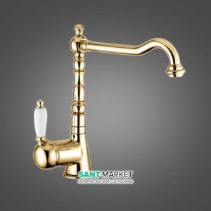 Змішувач для кухні Emmevi Laguna змішувач ретростиль золото OR40517A