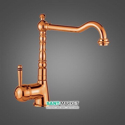 Змішувач для кухні Emmevi Laguna змішувач ретростиль мідь RA40516