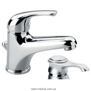 Змішувач для раковини одноважеля з донним клапаном EMMEVI колекція Giglio сатин SC8003GTC