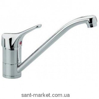 Смеситель для кухни Emmevi Maya однорычажный серый GMAR 3007