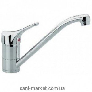 Смеситель для кухни Emmevi Maya однорычажный серый GMAR 3007