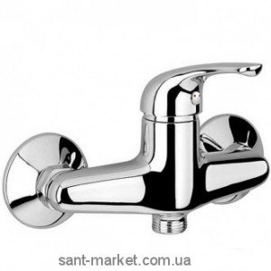 Змішувач для душу настінний змішувач EMMEVI колекція Jolly хром CR10002G