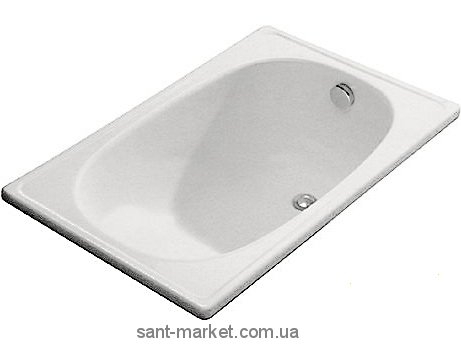 Ванна стальная Aquart Europe Mini 105х70 прямоугольная без сидения B15E1200Z 