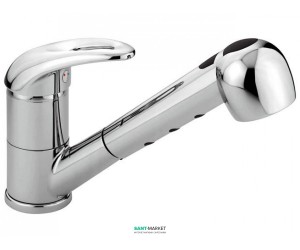 Смеситель для кухни Emmevi Luxor однорычажный мат-хром SC7065R