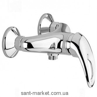 Смеситель для душа настенный однорычажный EMMEVI коллекция Luxor мат/хром SC7002RB