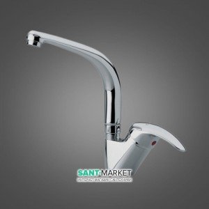 Смесительдля кухни Emmevi Luxor однорычажный мат-хром SC7086RCC